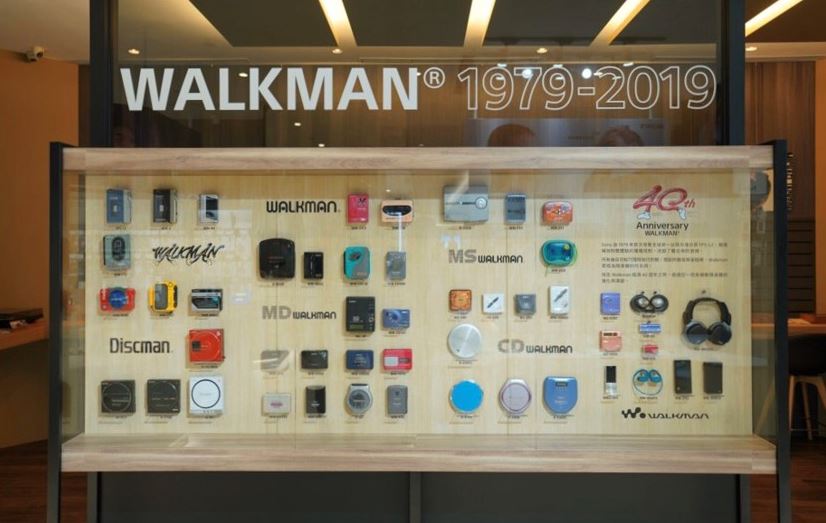 Walkman 40th，Sony Store 遠百信義直營店期間限定展。